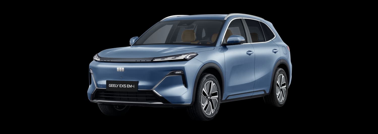 Vehículo eléctrico Geely EX5, vista exterior