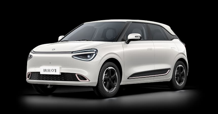 Vehículo eléctrico Nammi 01, vista exterior